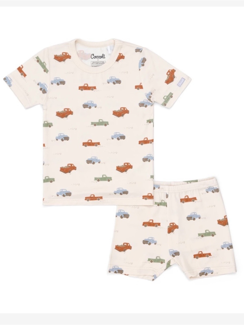 Coccoli Kid Boy Ss Modal Pyjama - Size 5 years